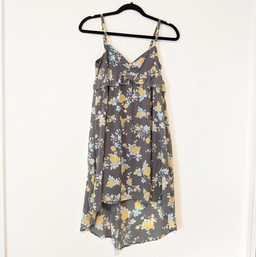 Frenchie Low-high Rose Dress